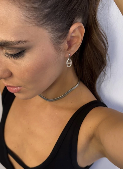 Aros Calu plata - comprar online