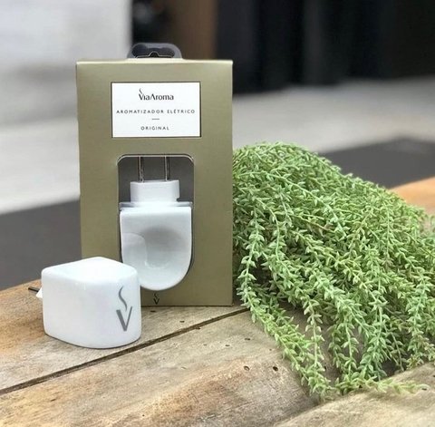 Aromatizador Elétrico Bivolt BRANCO