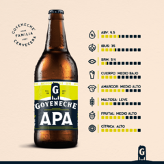 APA (American Pale Ale) - Cerveza Artesanal Goyeneche