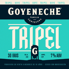 Tripel - Cerveza Artesanal Goyeneche