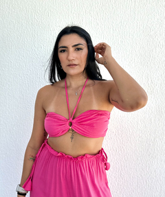 Cropped Ariel Argola Cores Lisas na internet