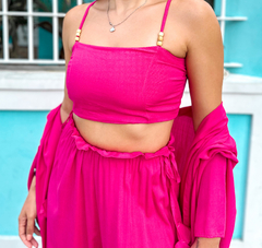 Cropped Naty Cores Lisas - loja online