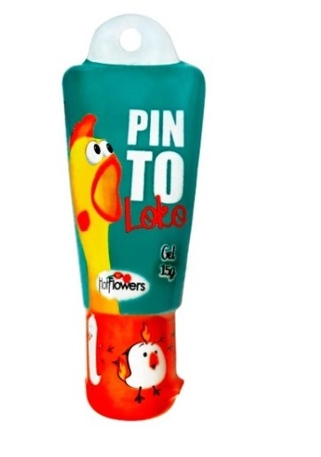 Pinto Loko Gel Lubrificante estimulante Masculino que esquenta 15g (Sex shop)