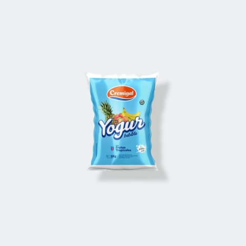 Yogurt bebible frutas tropicales CREMIGAL 900gr - comprar online