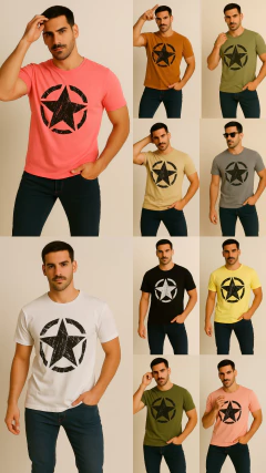 Remera Estrella en internet