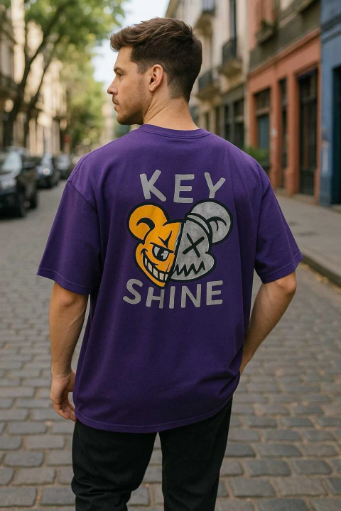 Remera Oversize Key Shine - comprar online