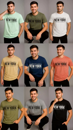 Remera New York en internet