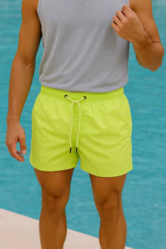 Short de Baño Liso - tienda online