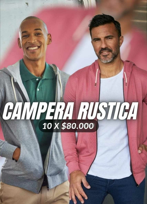 Pack 10 Camperas Rusticas