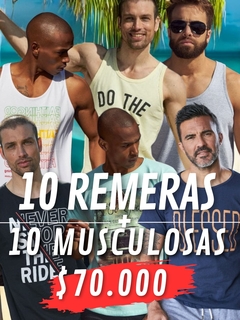 10 Musculosa + 10 Remeras - comprar online