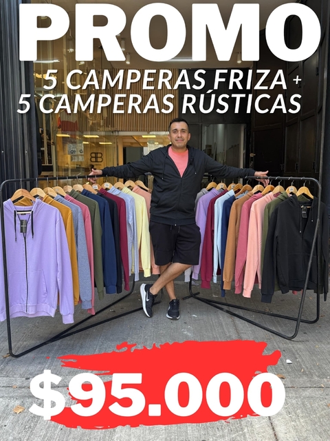 5 Camperas Frizadas 5 Camperas Rusticas.