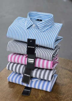 Pack 5 Camisas Rayadas en internet