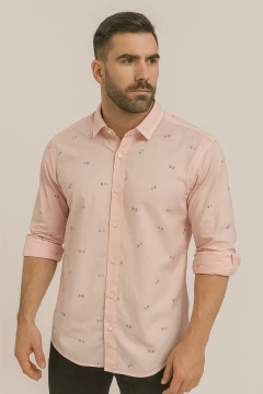 Camisa Estampada Pluma - Battaglia