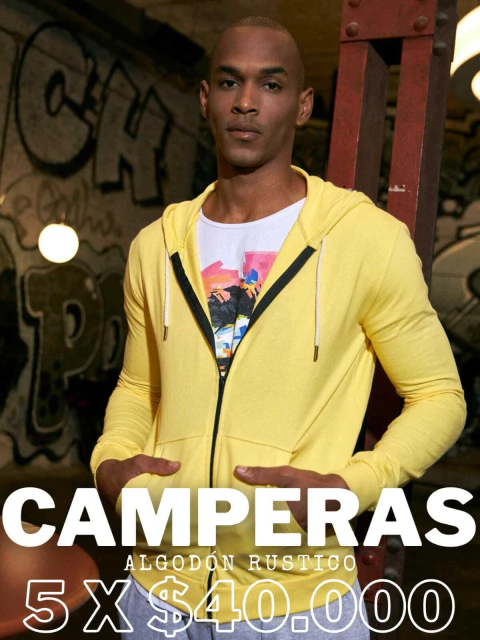 Pack 5 Camperas Rusticas.