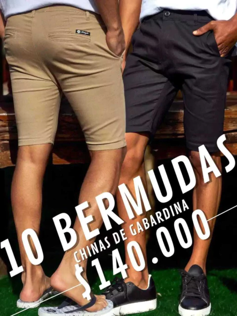 Pack 10 Bermudas Chinas - comprar online