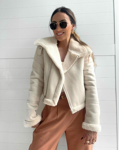 Jaqueta ASPEN off white - comprar online