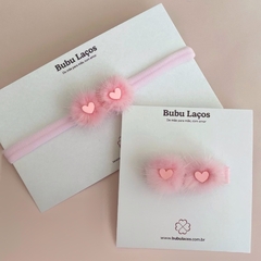 CLIP | FAIXA POMPOM ROSA - comprar online