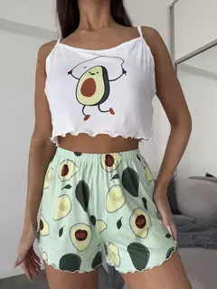 PIJAMA CORTO | PALTA ♡ - comprar online