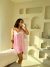 PIJAMA SATEN ♥ Rosa - comprar online