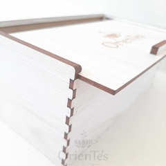 Caja de madera OrienTés con 6 divisiones - comprar online