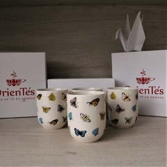 Cuenco mariposas x unidad