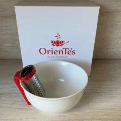 Infusor colador metal con soporte en internet