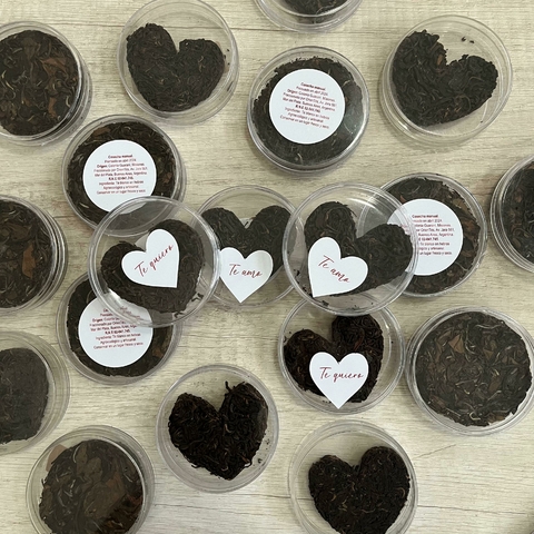 Té Prensado Corazon
