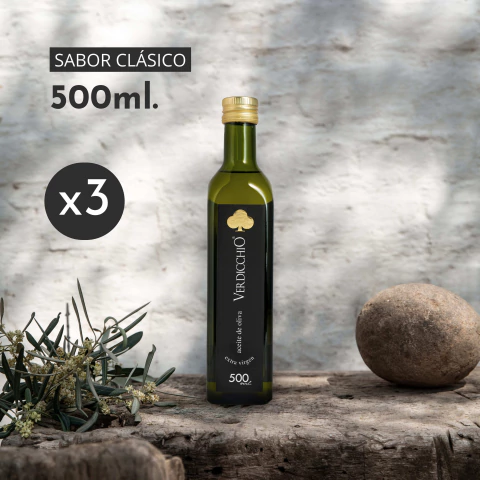 CAJA DE 3 unidades - 500ml. CLÁSICO