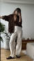 CARDIGAN COTTON_ choco - Azul Icardi 