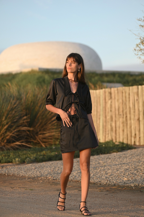 FALDA VERBENA_ NEGRO - comprar online