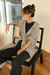 CARDIGAN COTTON_ gris en internet
