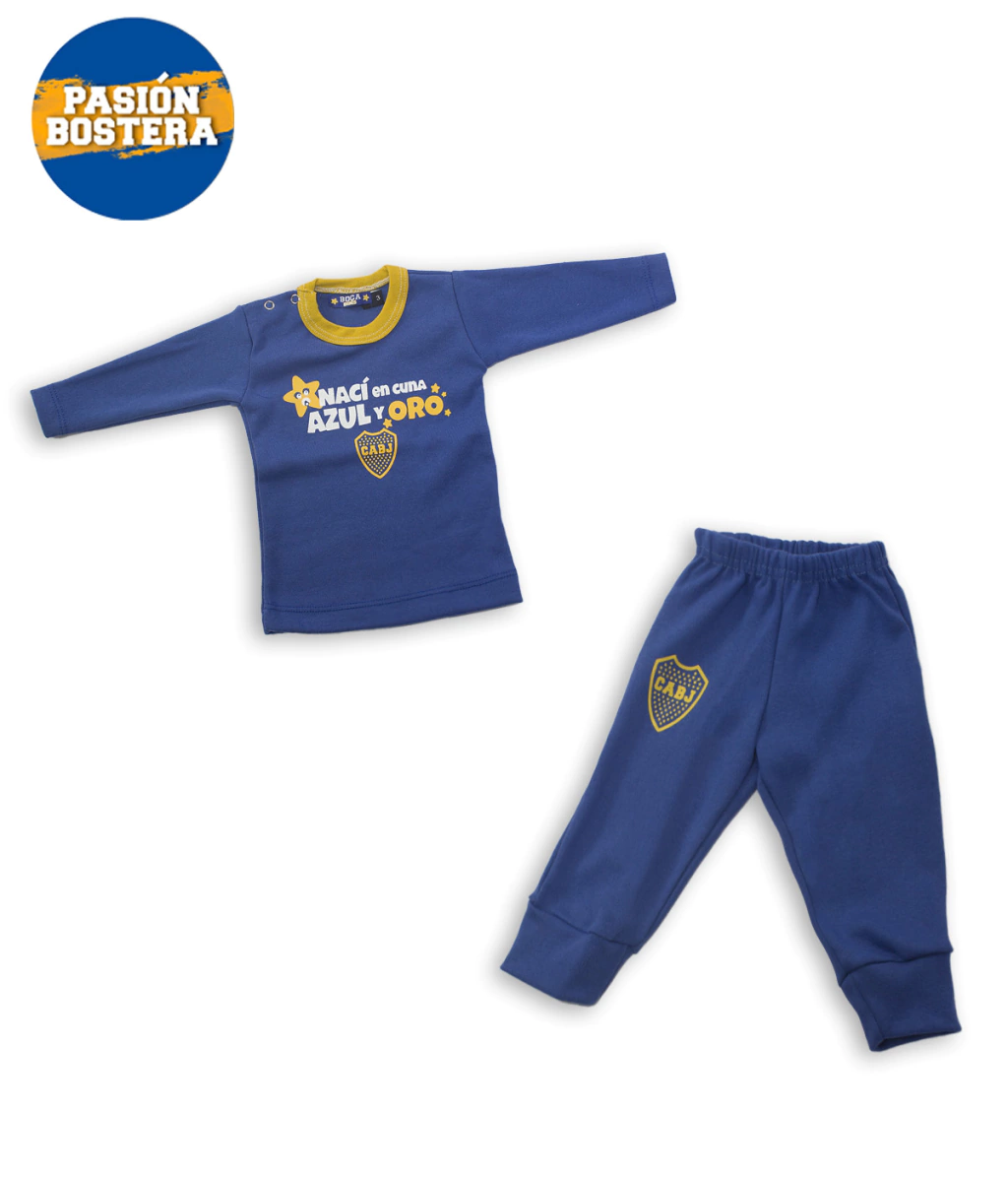 Remera M. Larga y Pantalón BB Francia BJ221337