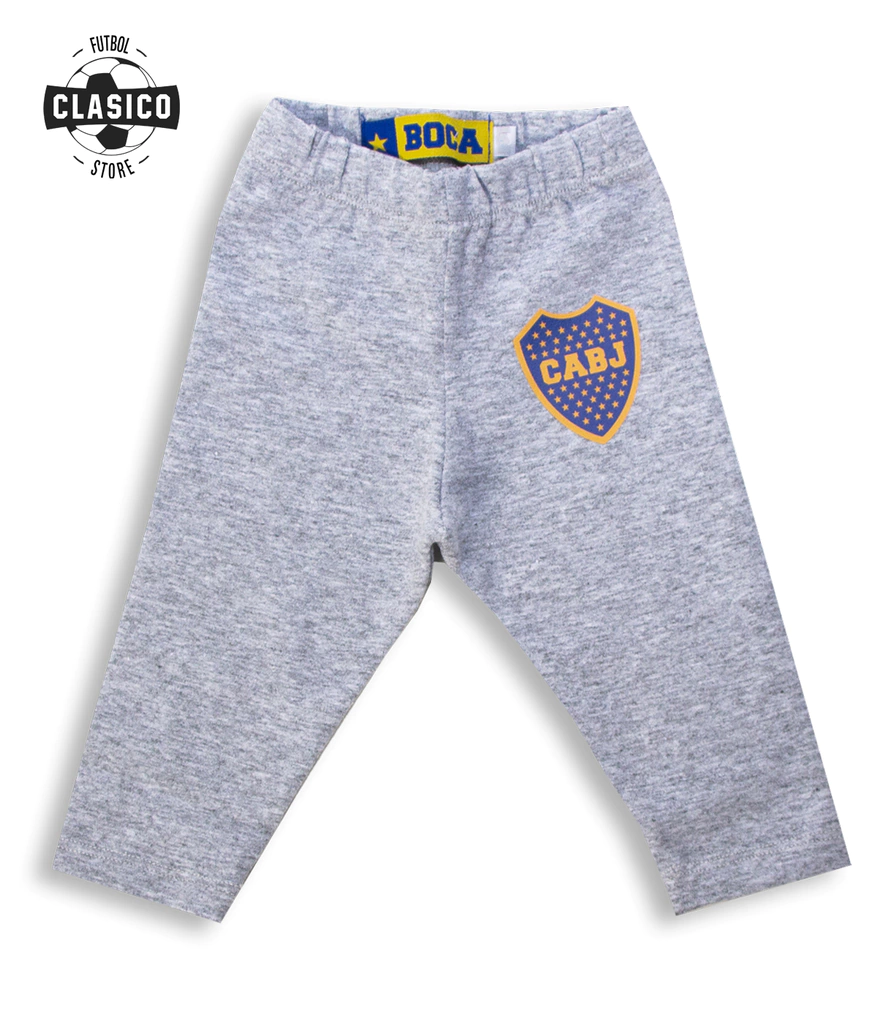 Calza Bebe Boca Gris 7118