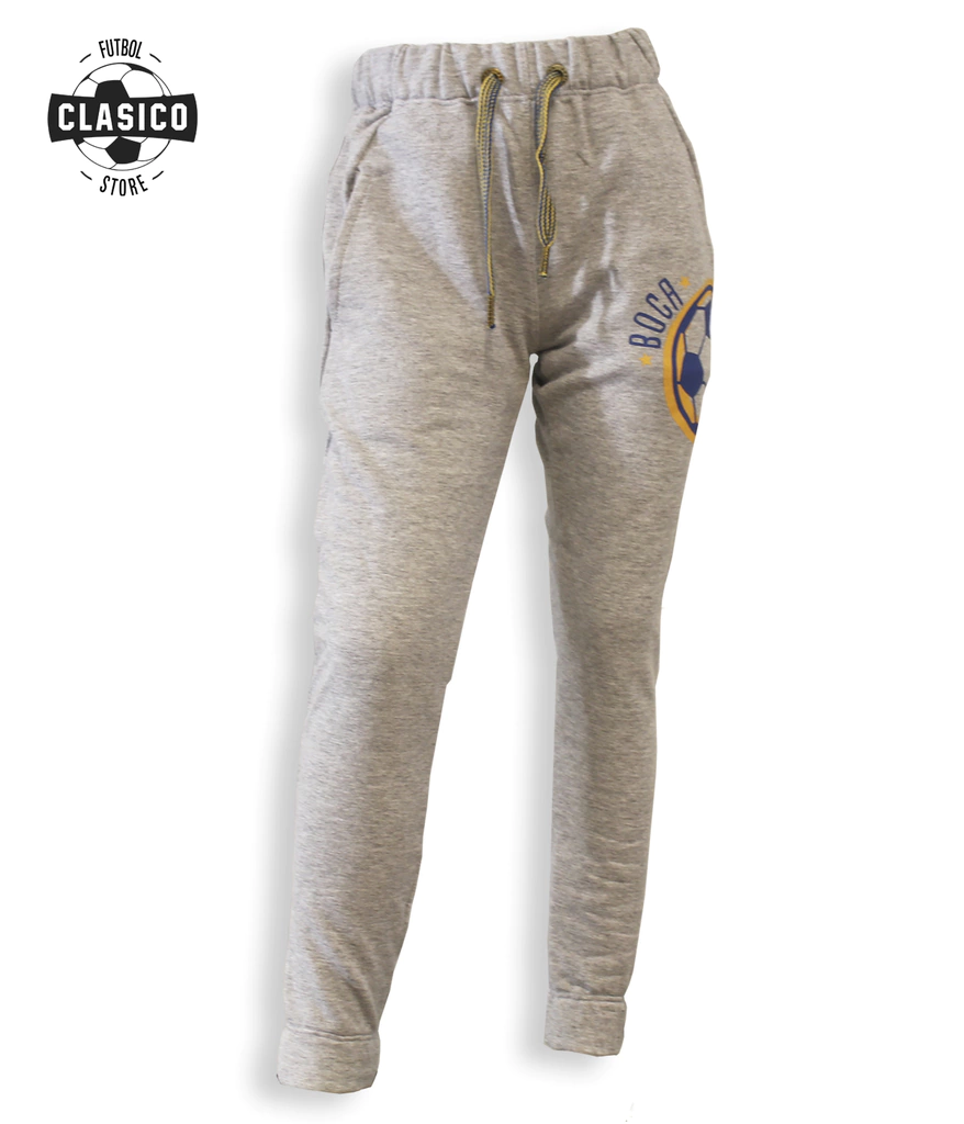 Pantalon Babucha Boca Pelota JR Gris 7166