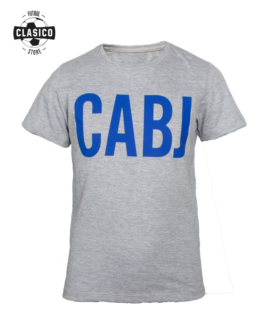 Remera CABJ Gothic Niño Gris BJ221323