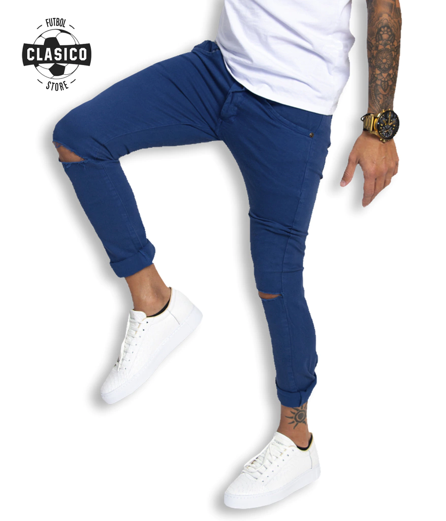 Jean Azul con Roturas BJ176034
