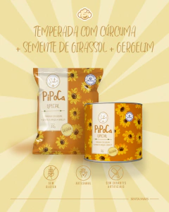 Pipoca Sinta+ Salgada | Cúrcuma 50g - comprar online
