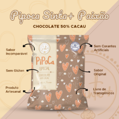 Pipoca Sinta+ Paixão | Chocolate 50% Cacau 50g - comprar online