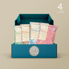 Kit Promocional com 4 Pipocas Sinta+ 50g - comprar online