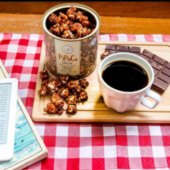Pipoca Sinta+ Paixão | Chocolate 50% Cacau Lata 90g na internet