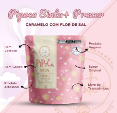 Pipoca Sinta+ Prazer | Caramelo com Flor de Sal 50g