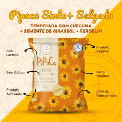 Pipoca Sinta+ Salgada | Cúrcuma Lata 90g