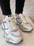 ZAPATILLA MERLINA GREY & WHITE. URBAN COW - comprar online