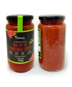 Molho de Tomatinho Grape 100% Natural (Pote) - Agrobonfim