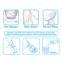 Dispita Saca leche de silicona en internet
