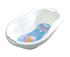 Bañera plastica con desagote. capacidad 28 litros