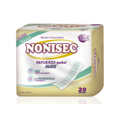 Nonisec maxi por 20 unidades. en internet