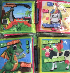 Coleccion Libros de tela didacticos