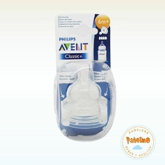 Avent tetina classic N 4. 6m+. Por 1 ( NUEVA ANTI COLIC)