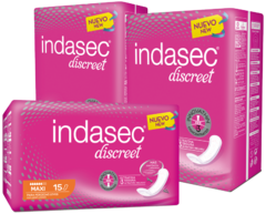 Indasec Maxi x 15 unidades. (36x13cm) (Absorcion 850 ml) - Pañolino